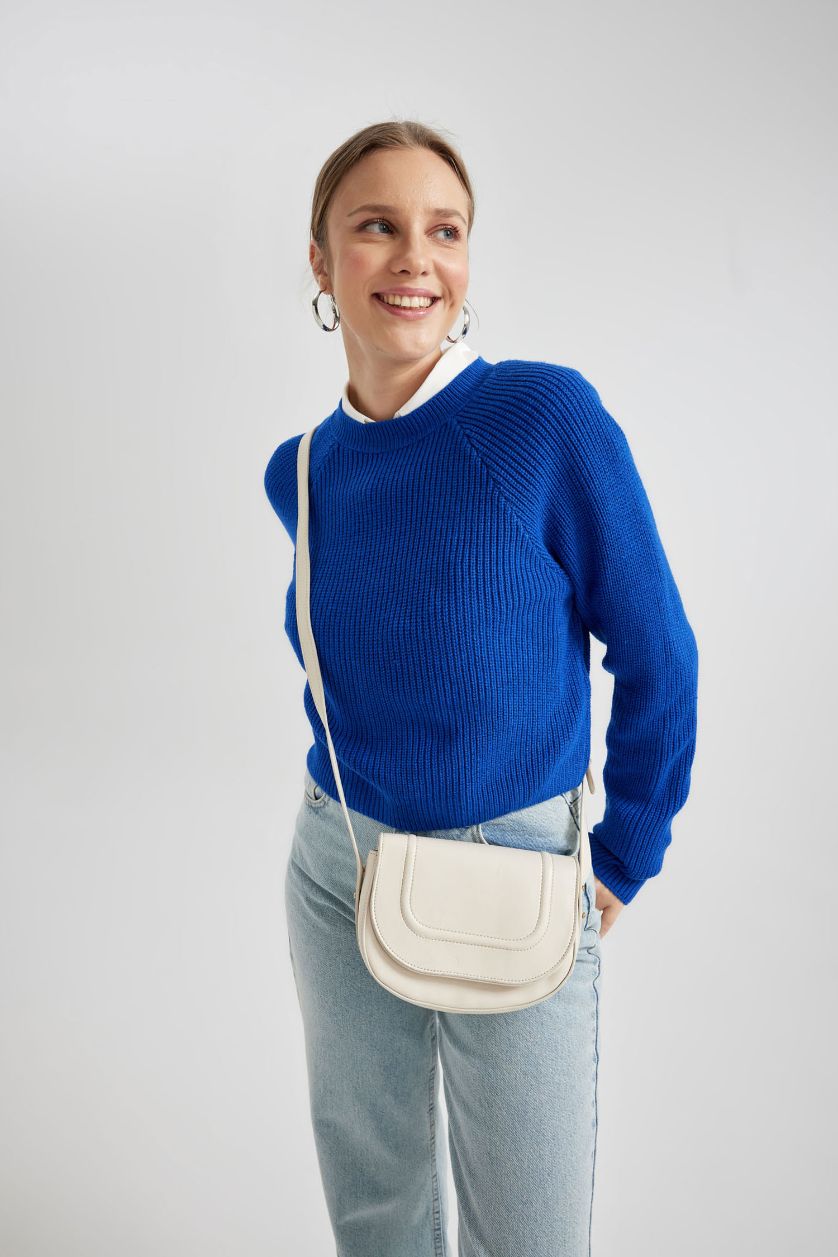 Kadın Bej Kadın Suni Deri Omuz Çantası