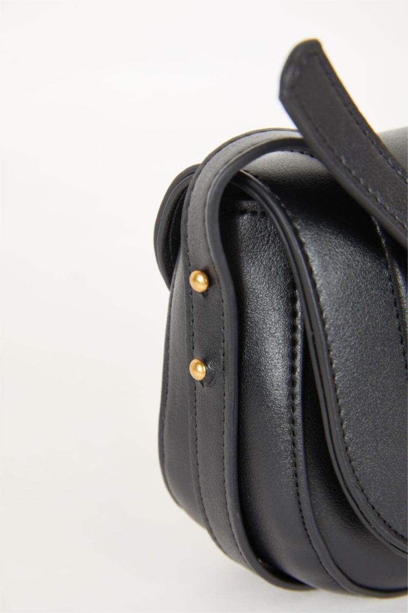 Kadın Siyah Kadın Suni Deri Omuz Çantası