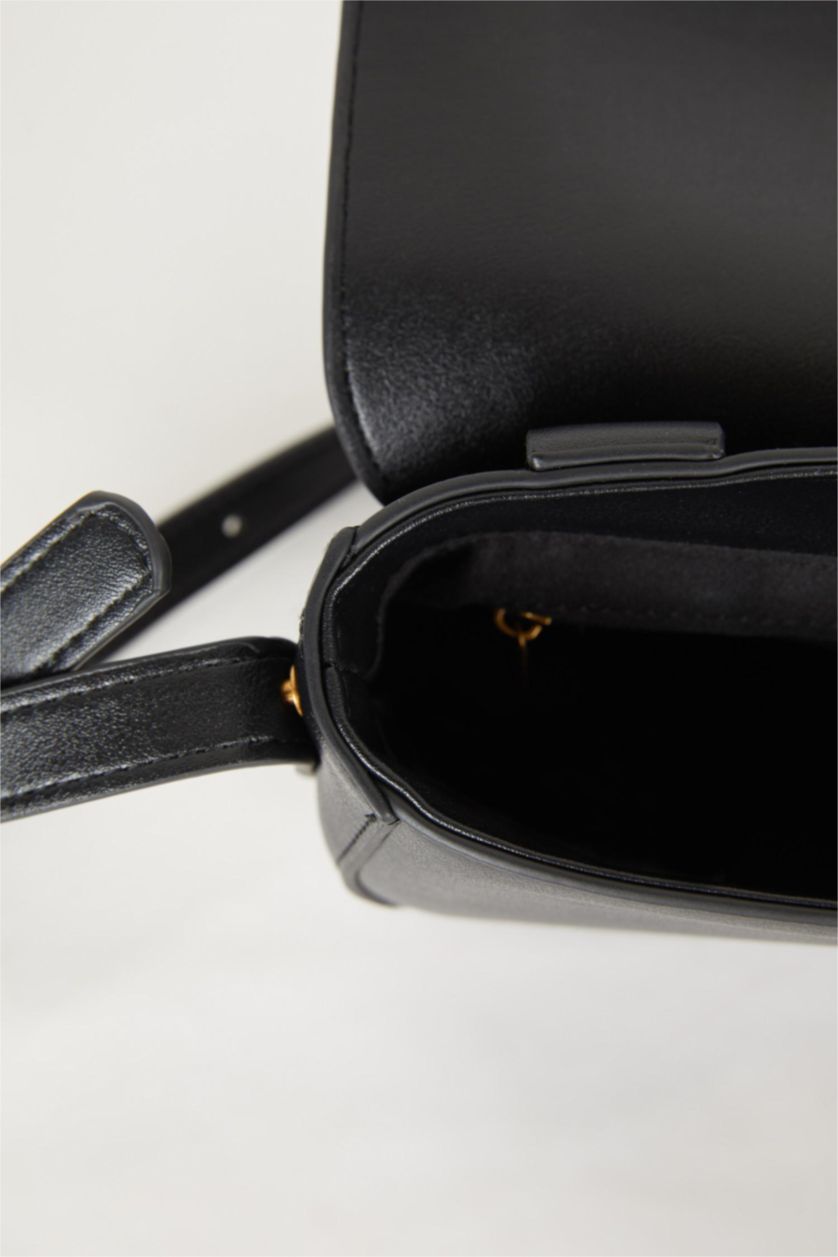 Kadın Siyah Kadın Suni Deri Omuz Çantası