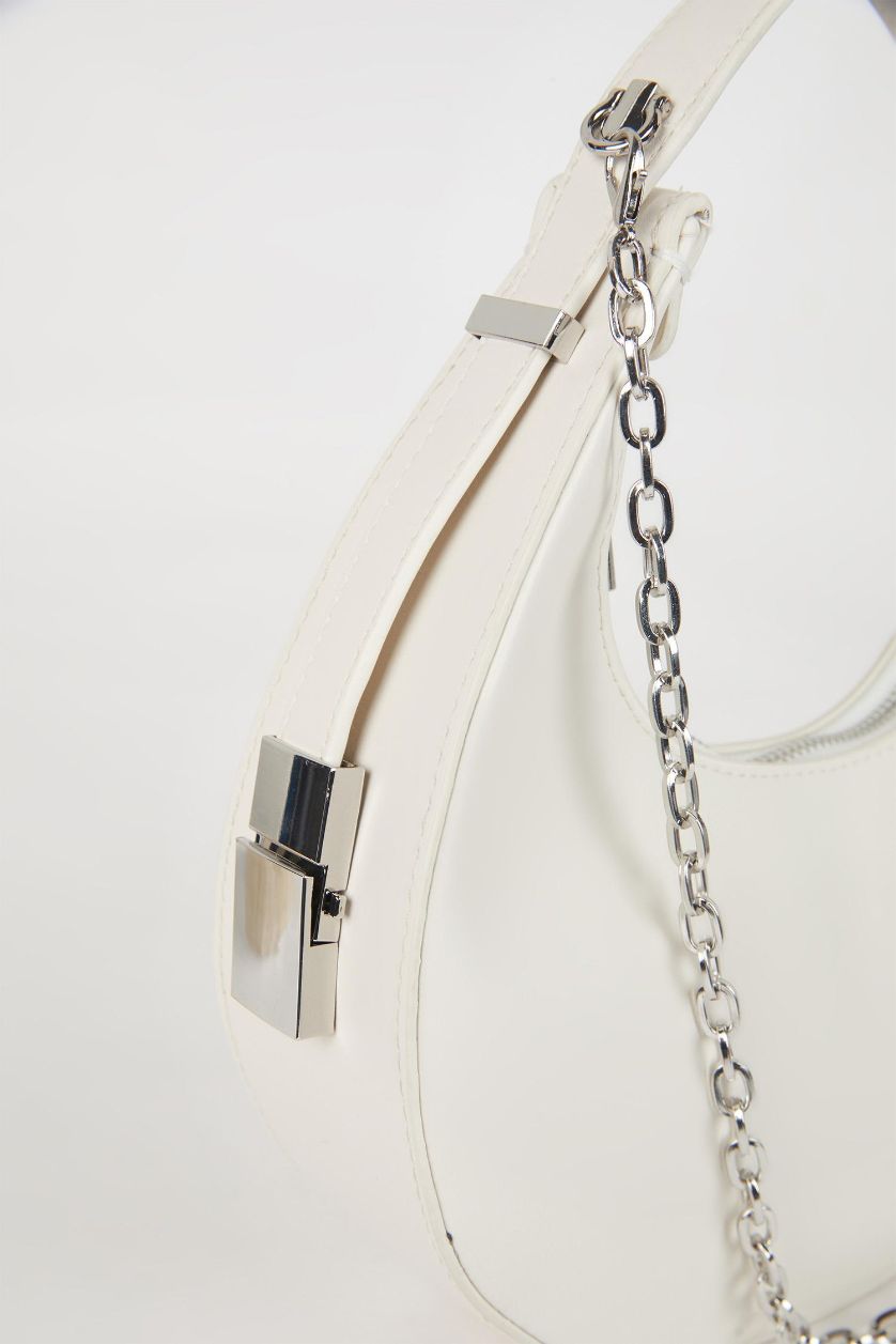 Kadın Bej Kadın Suni Deri Omuz Çantası