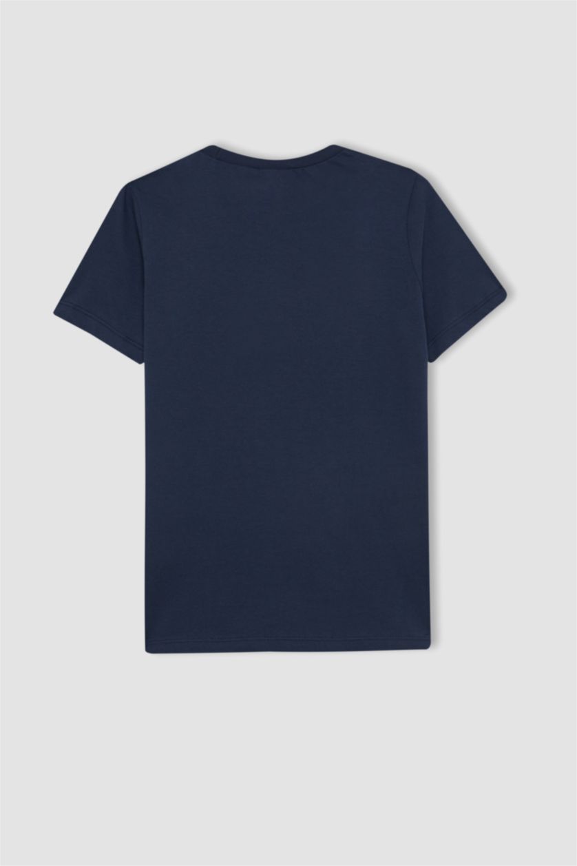 أولاد برتقالي سيت ولادي شورت وتيشيرت - قطعتين