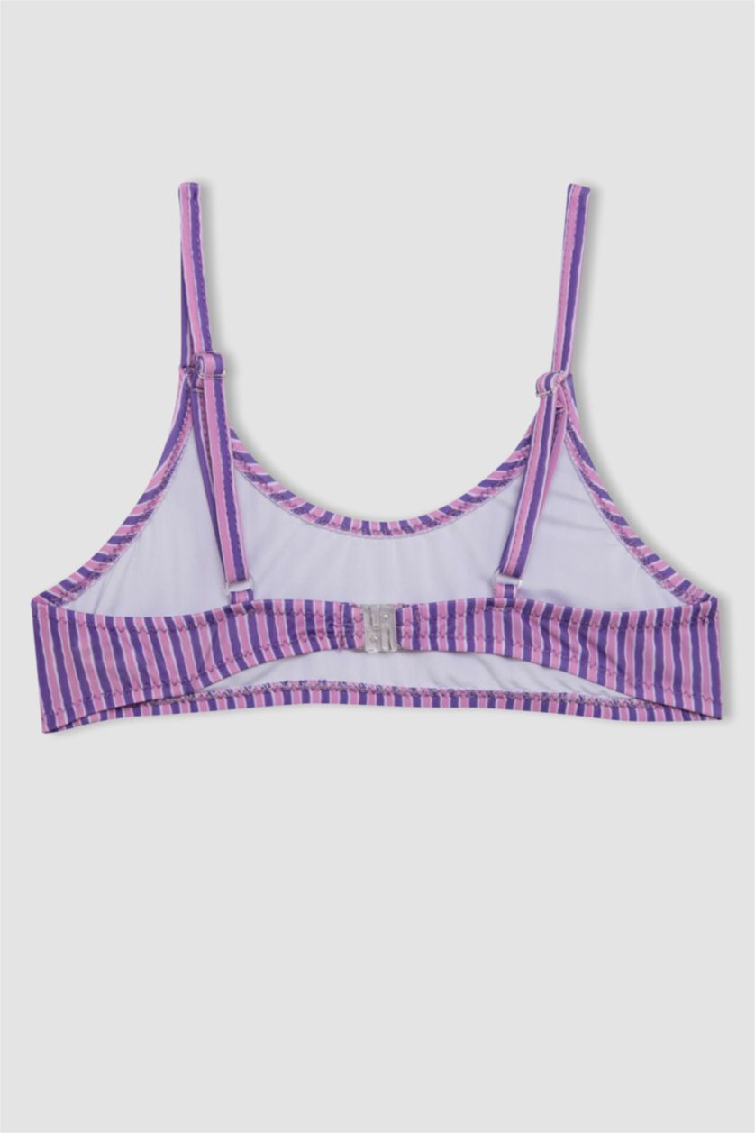 GIRLS & TEENS Lilac Girl Striped Bikini Set