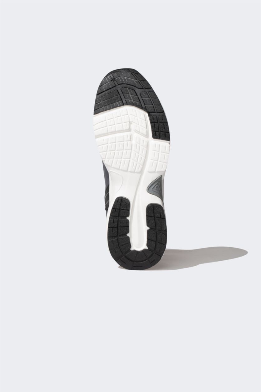 Erkek Siyah Erkek Yüksek Taban Spor Ayakkabı