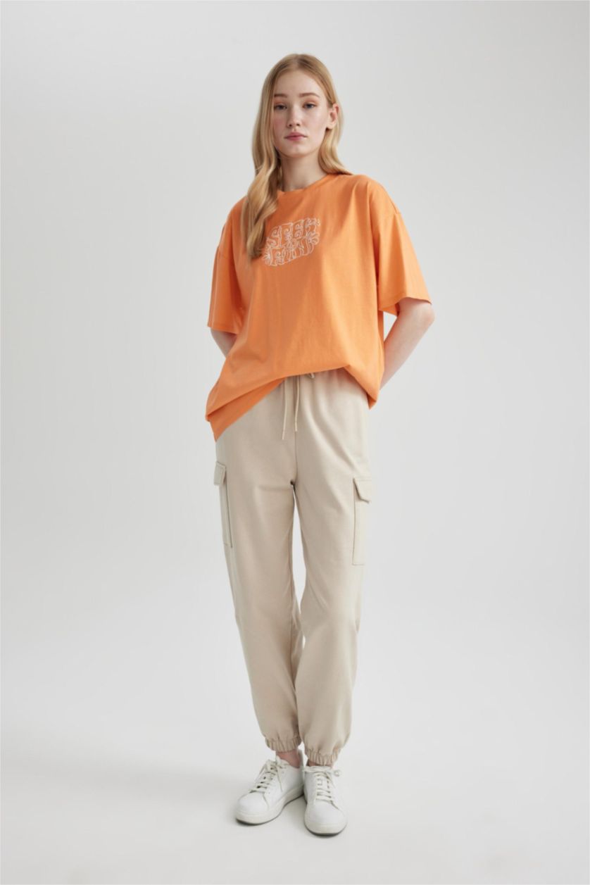 نساء فيزوني سروال جوجر قماش سميك