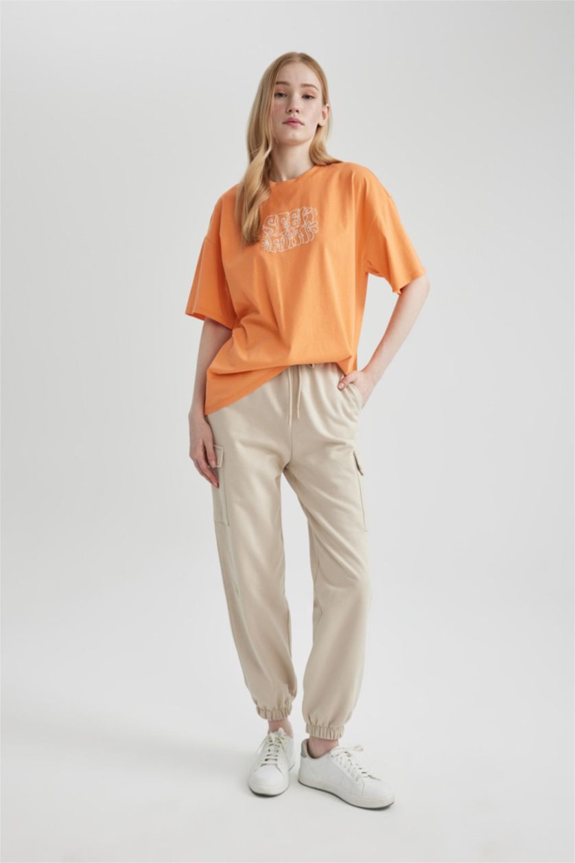 نساء فيزوني سروال جوجر قماش سميك