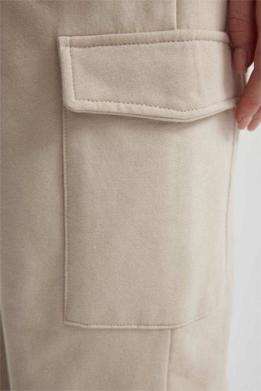 نساء فيزوني سروال جوجر قماش سميك