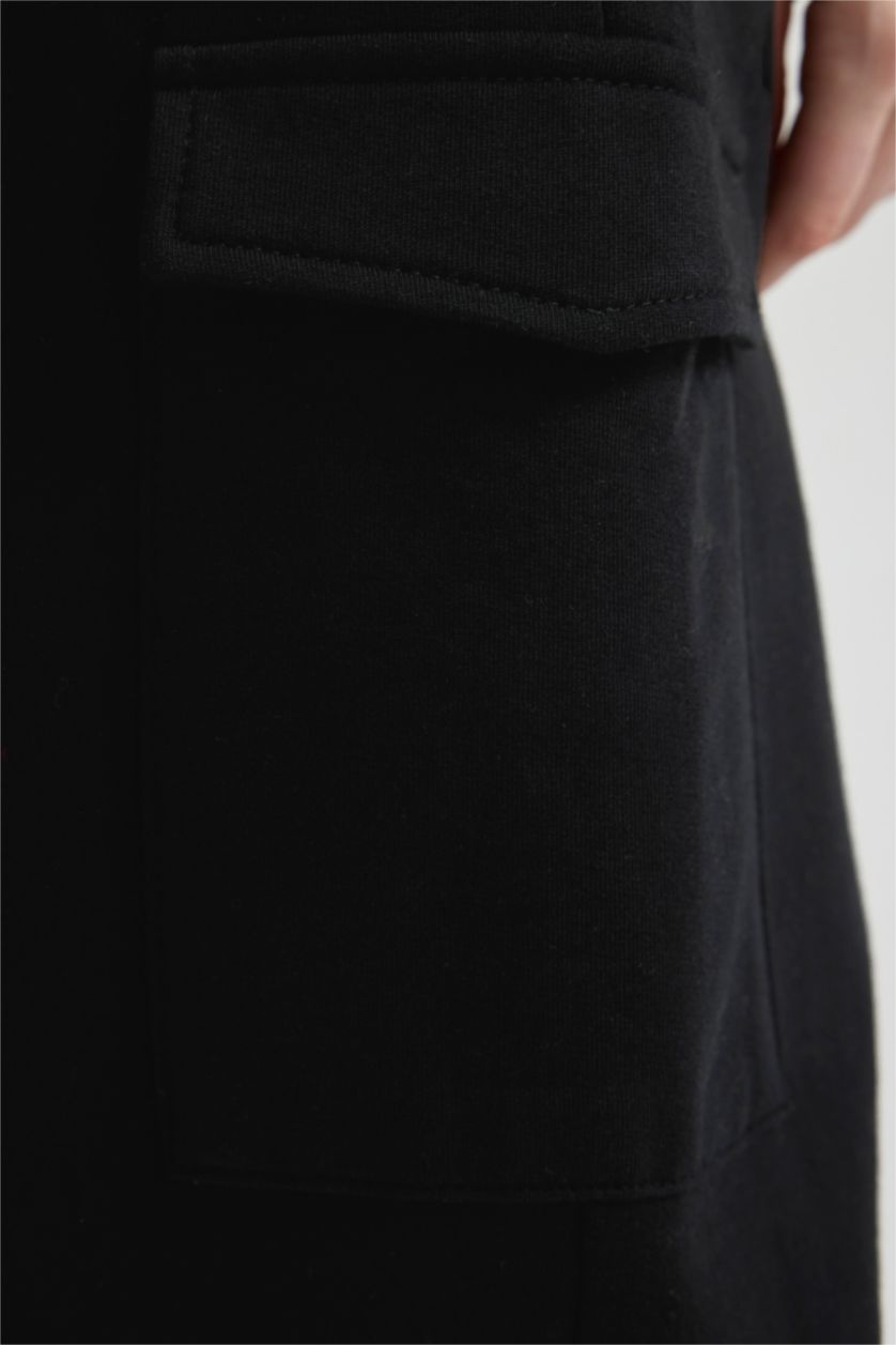 Woman Black Jogger Sweatpants