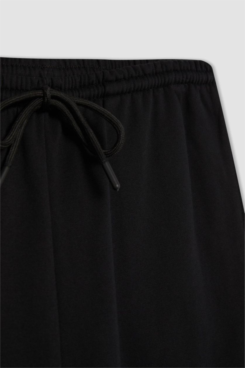 Woman Black Jogger Sweatpants