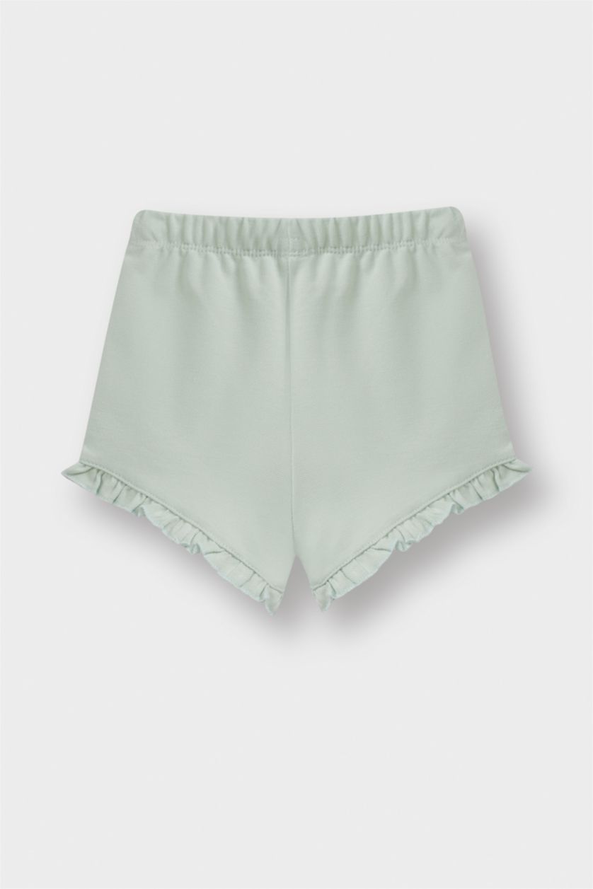 طفلة صغيرة نعناع شورت بناتي بيكيه قصة عادية