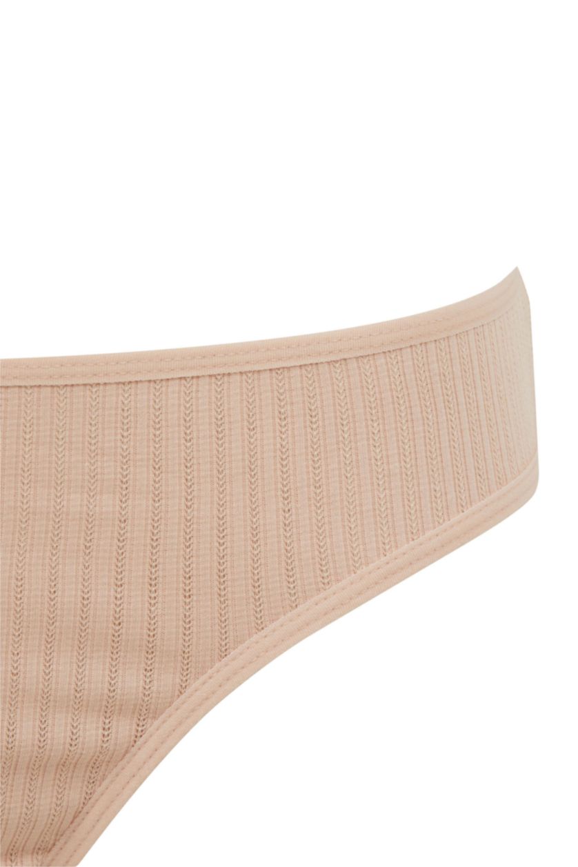 FEMME Rose Clair Slips Brésiliens Fall In Love - 3 Pièces