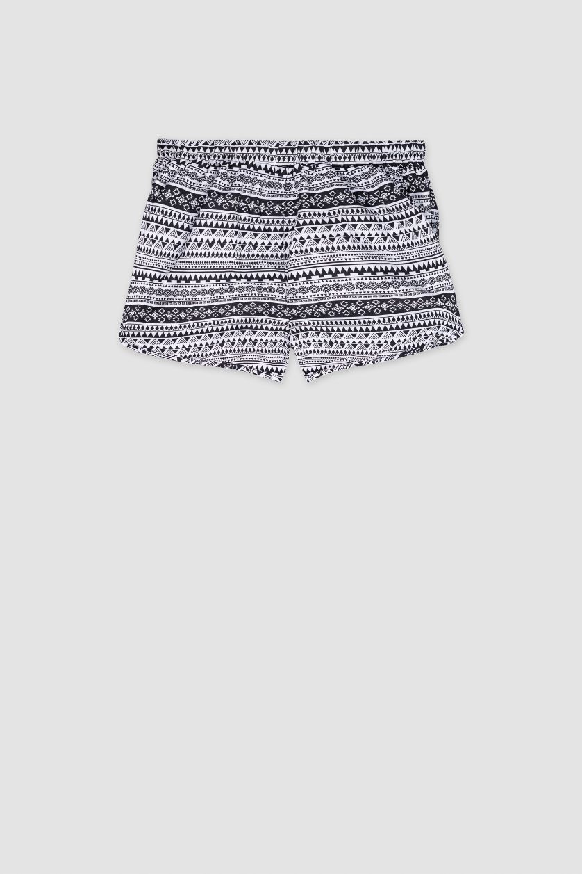 حريمي أسود شورت بحر اسود قصة عادية من Fall in Love