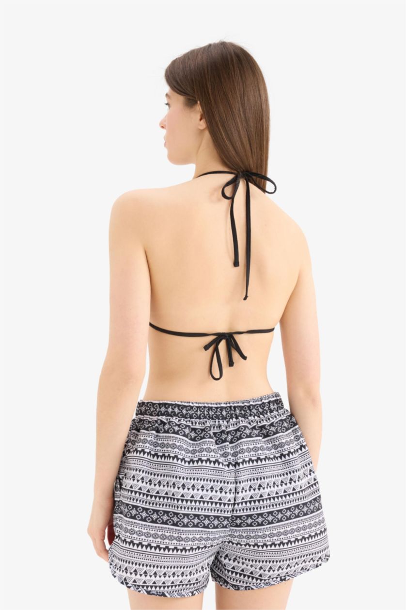 Женщины Черный Плавки-шорты с этническим принтом, коллекция Fall in Love