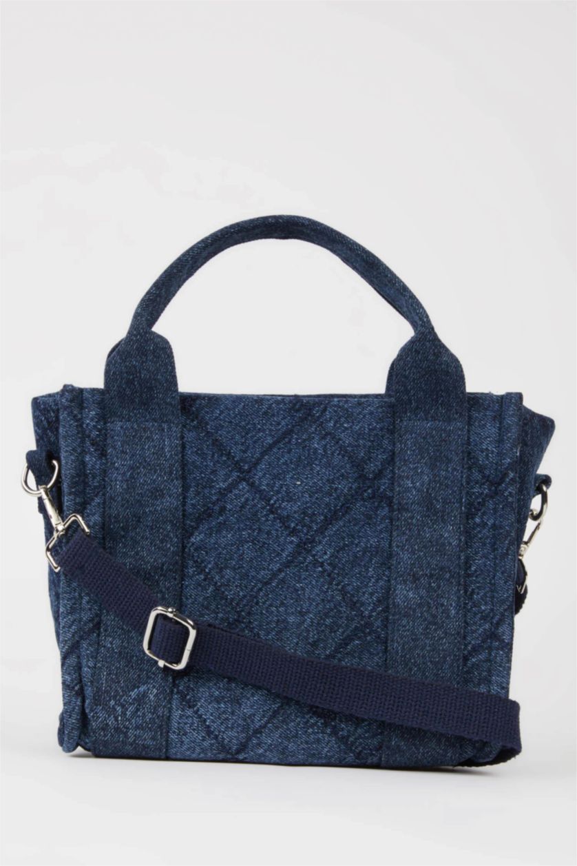 WOMAN Blue Denim Shoulder bag
