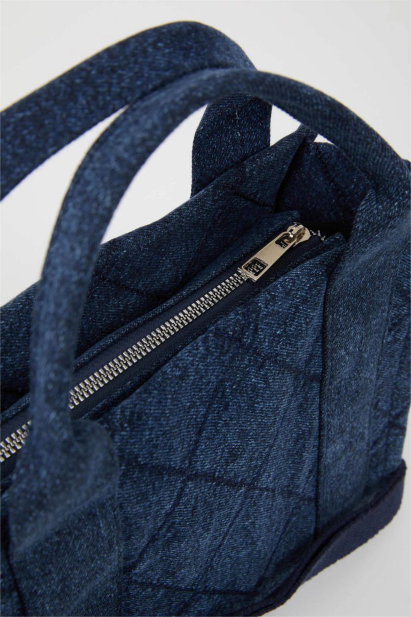 WOMAN Blue Denim Shoulder bag