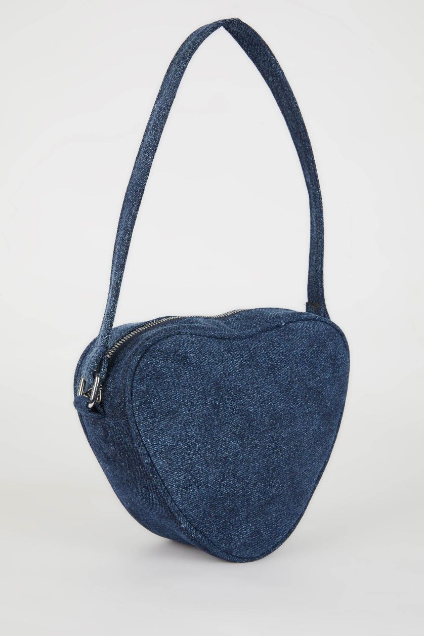 نساء أزرق حقيبة كتف جينز نسائي