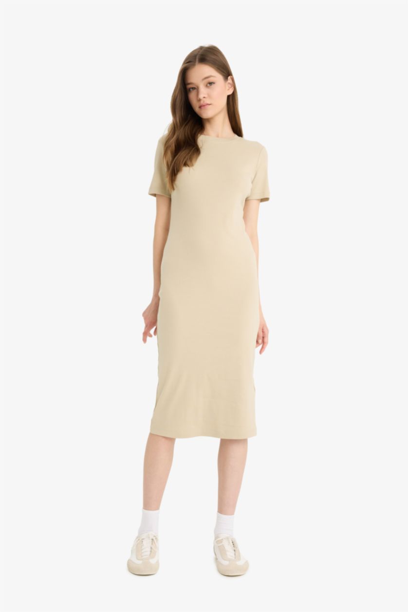 WOMAN Beige Camisole Maxi Dress