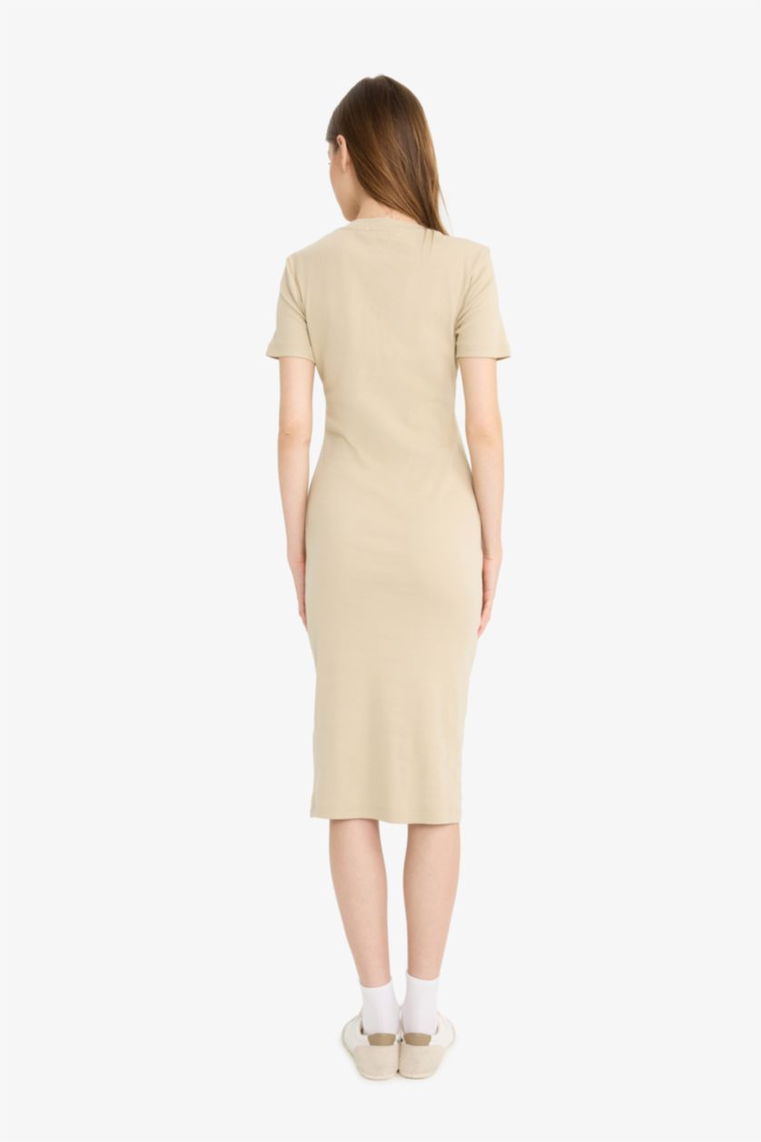 WOMAN Beige Camisole Maxi Dress
