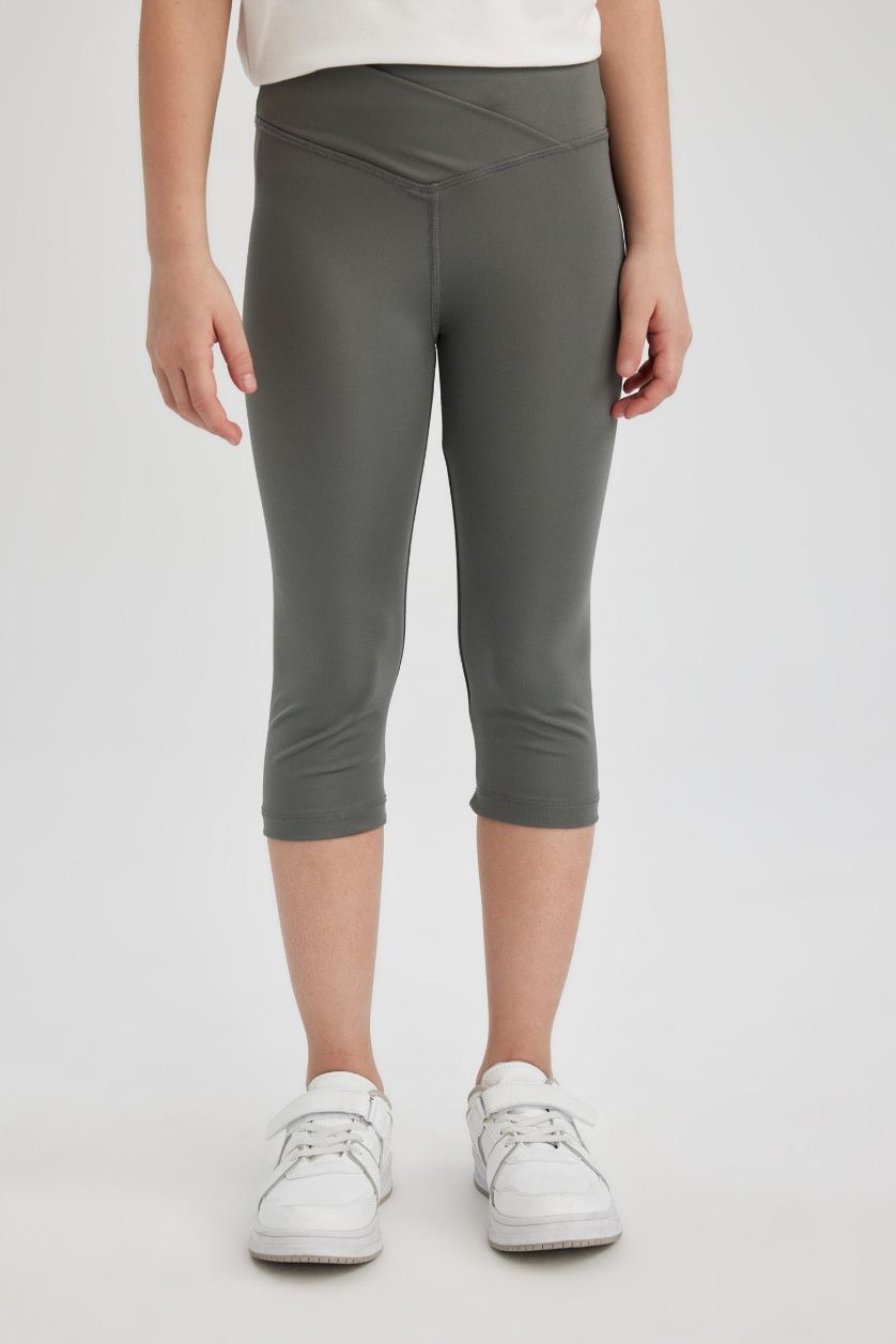 بنات رمادي ستريج كابري بناتي