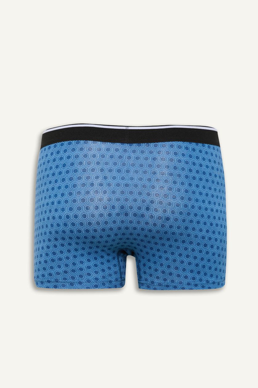 MAN Indigo Printed 3 Piece Boxers