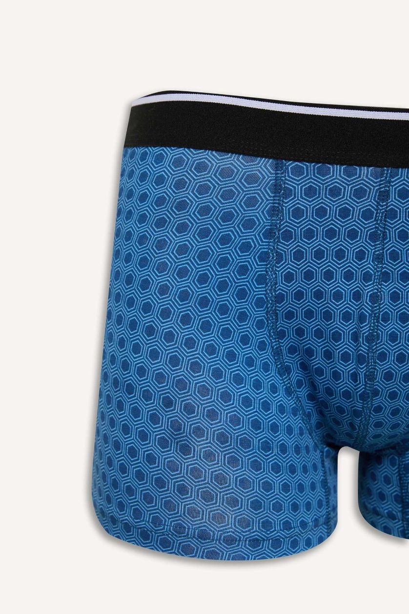 MAN Indigo Printed 3 Piece Boxers
