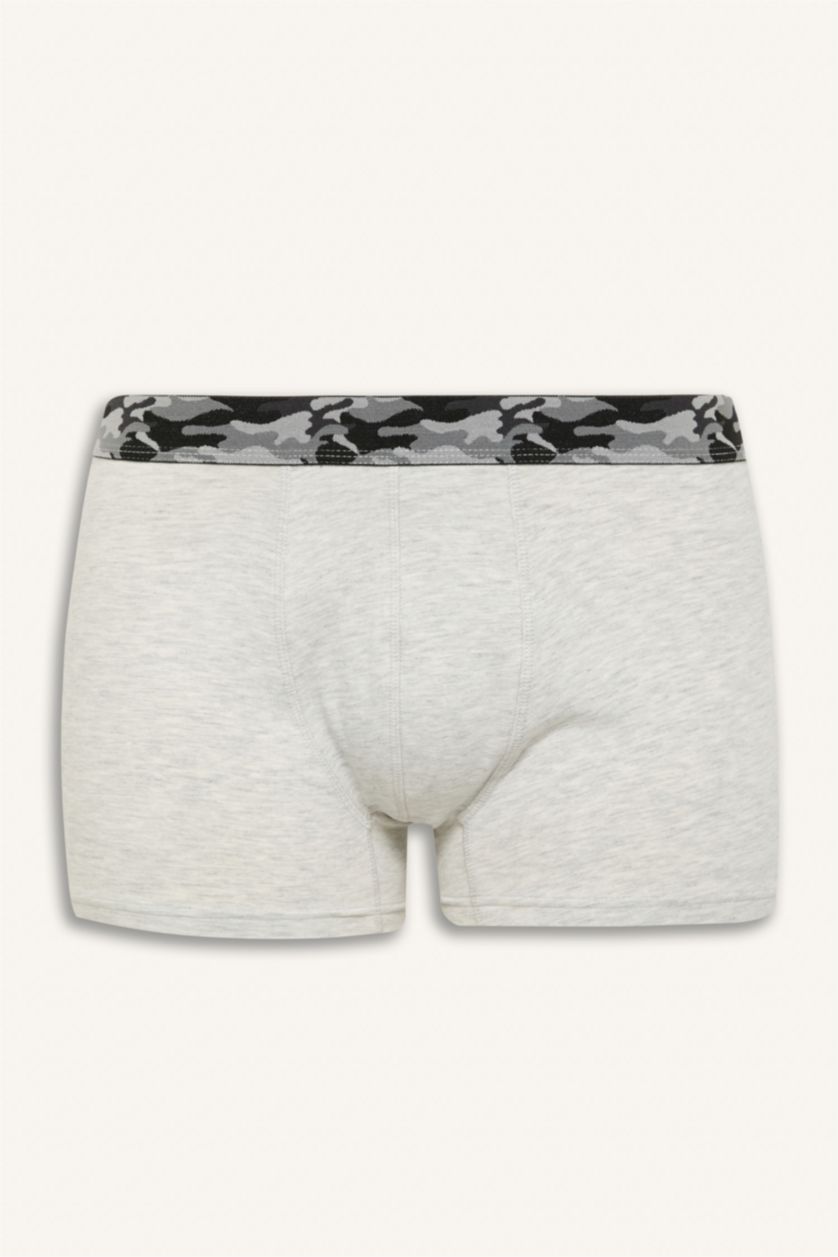 Erkek Siyah Regular Fit 3'lü Boxer