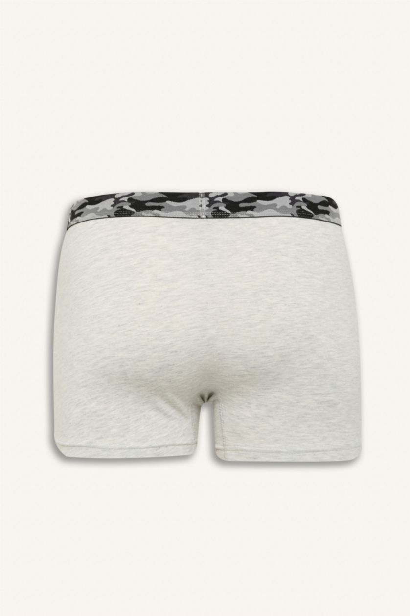 Erkek Siyah Regular Fit 3'lü Boxer