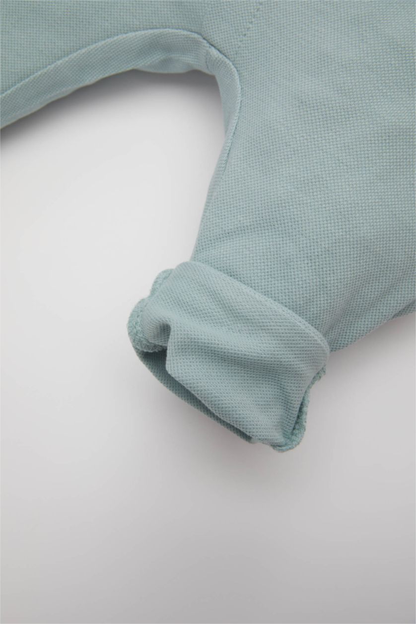 BABY GIRL Rose Baby Boy Long Sleeve Pique T-Shirt Pants 2 Piece Set