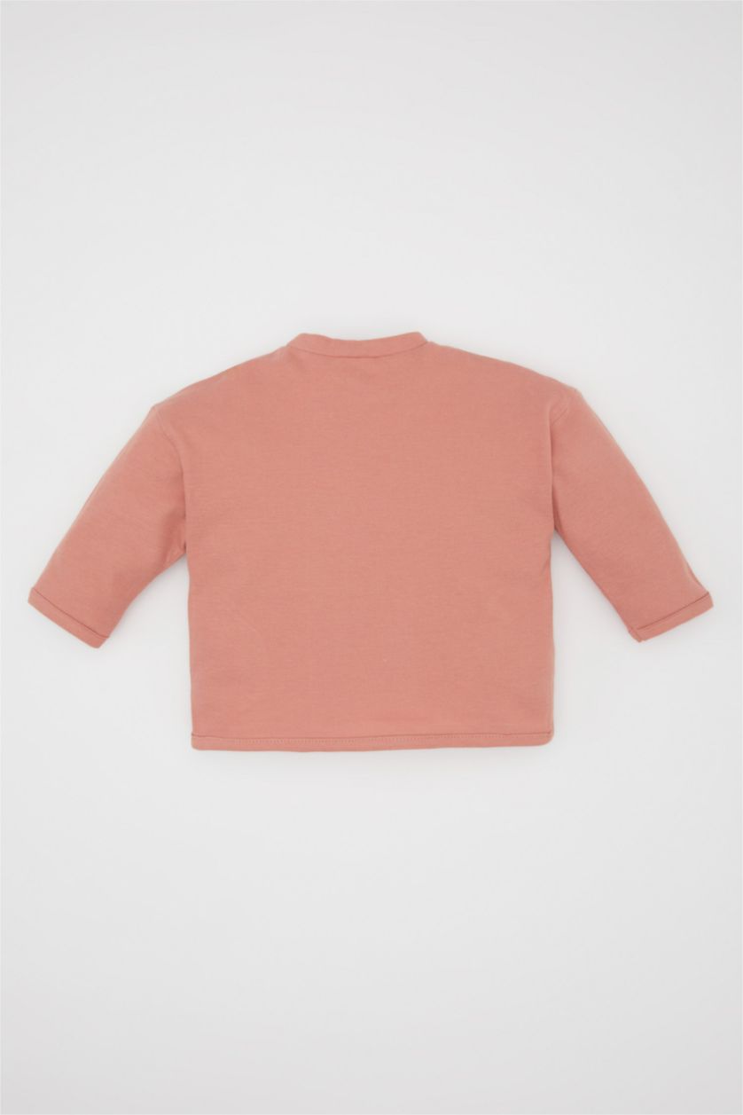 BABY GIRL Rose Baby Boy Long Sleeve Pique T-Shirt Pants 2 Piece Set