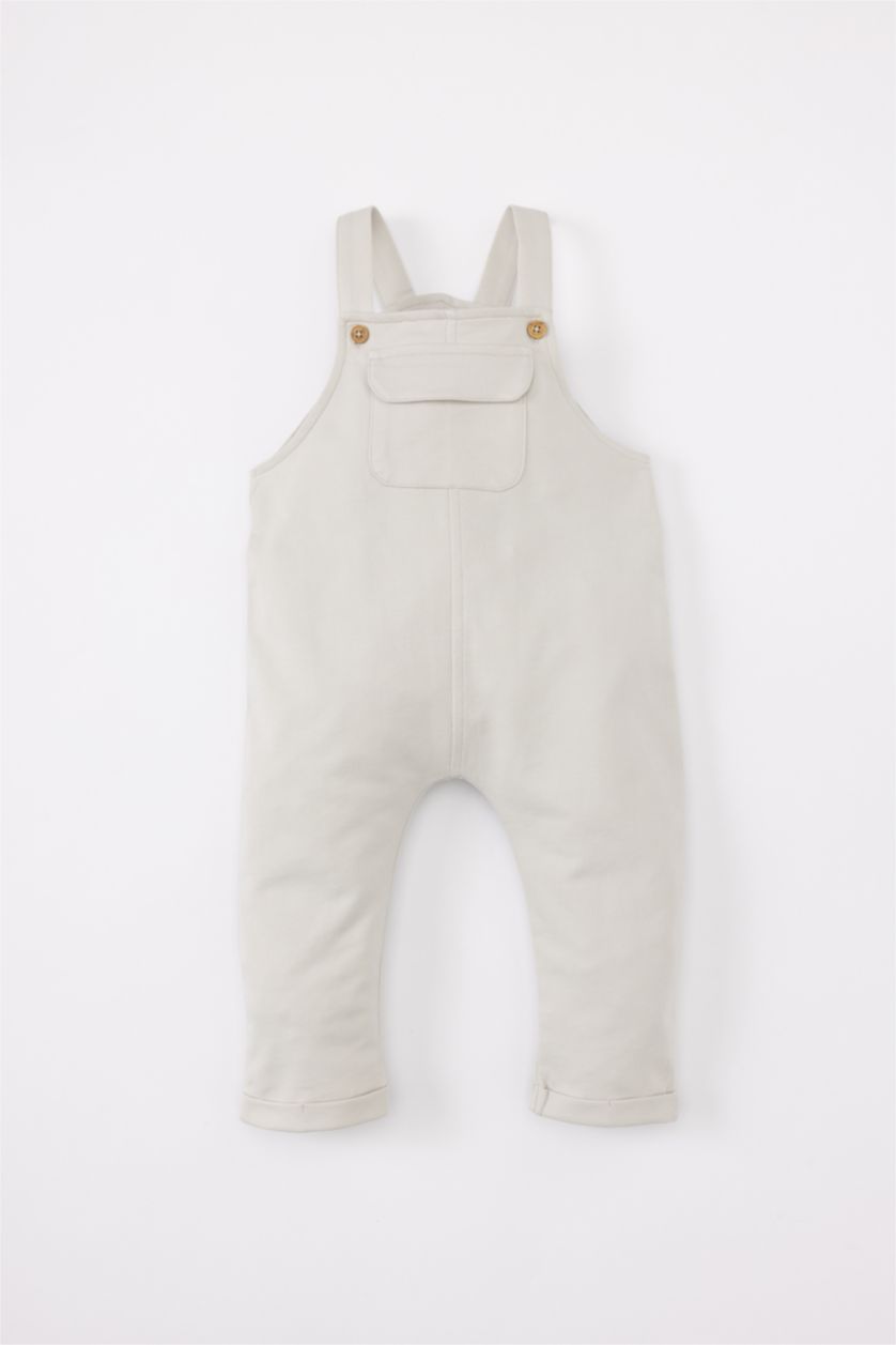 BABY GIRL Light Grey Baby Boy Newborn Salopet Jumpsuit