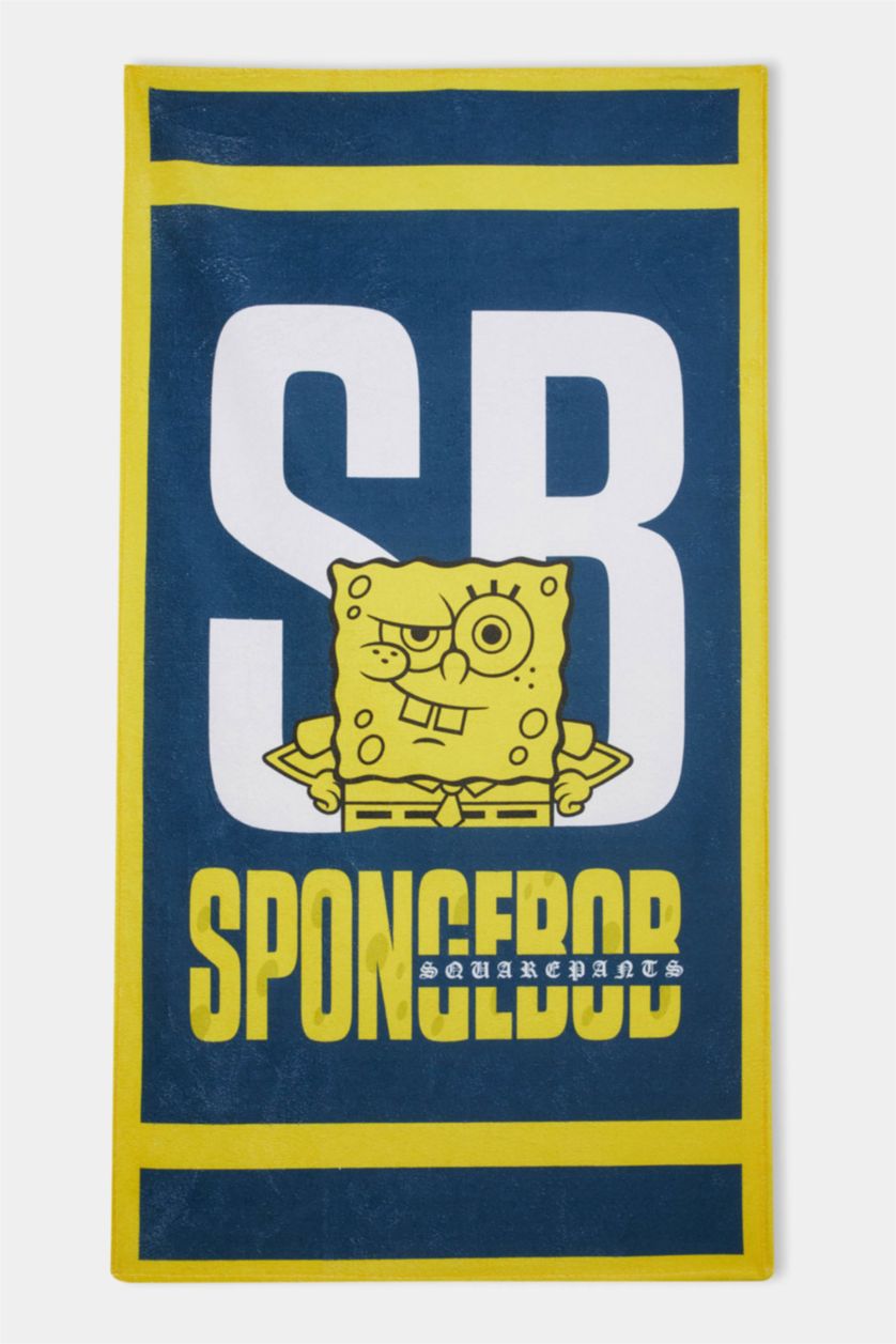 BOYS & TEENS NAVY Boy SpongeBob Beach Towel