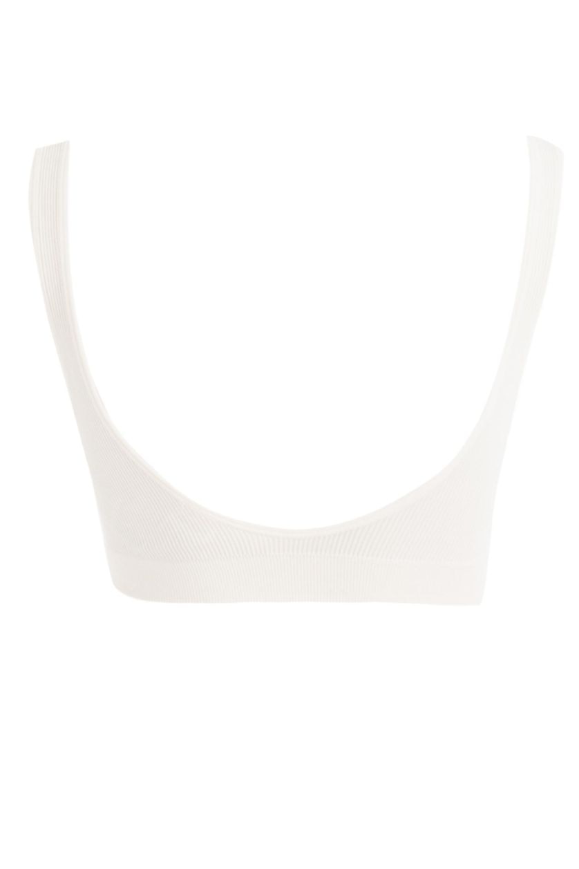 Kadın Kırık Beyaz Çıkarılabilir Pedli Pedli Bralet