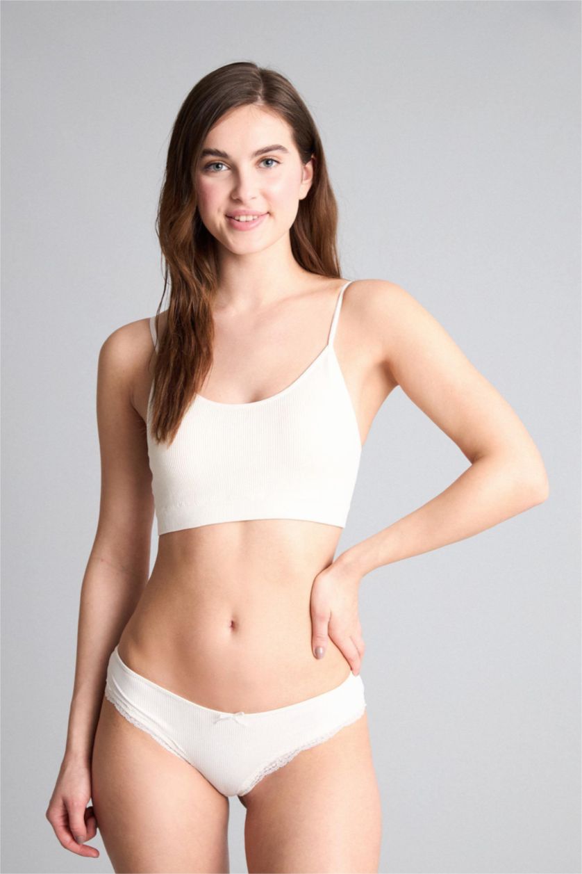 Әйелдерге экру Fall in Love Алынбалы лайнерлермен төсемелі тұқымсыз Құрамсыз Бюстгальтер