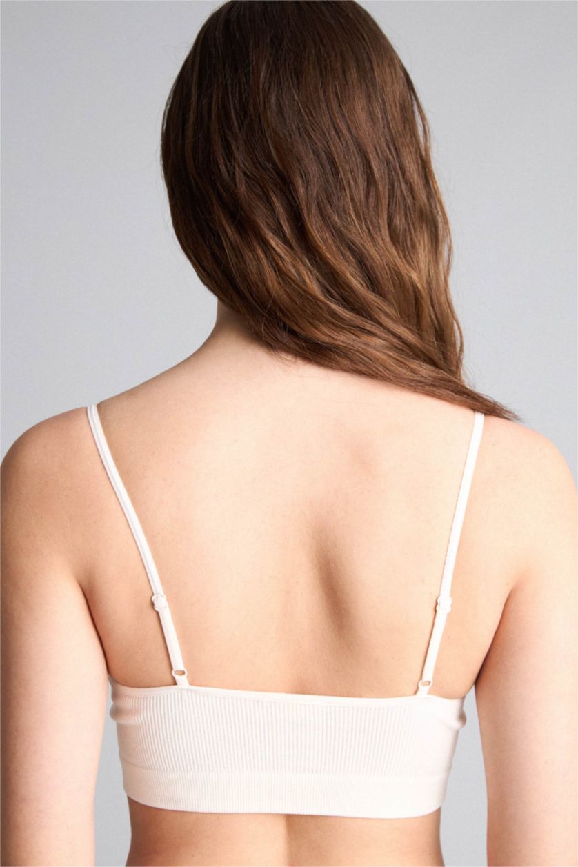 Әйелдерге экру Fall in Love Алынбалы лайнерлермен төсемелі тұқымсыз Құрамсыз Бюстгальтер