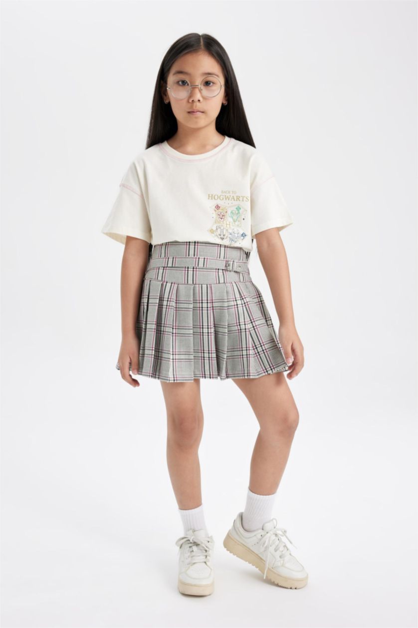 Girls & Teens Ecru Girl Harry Potter Relax Fit Short Sleeve T-Shirt