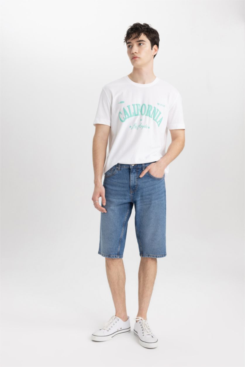 رجالي أزرق Regular Fit