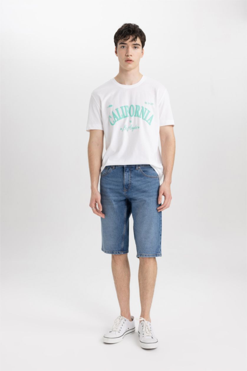 رجالي أزرق Regular Fit