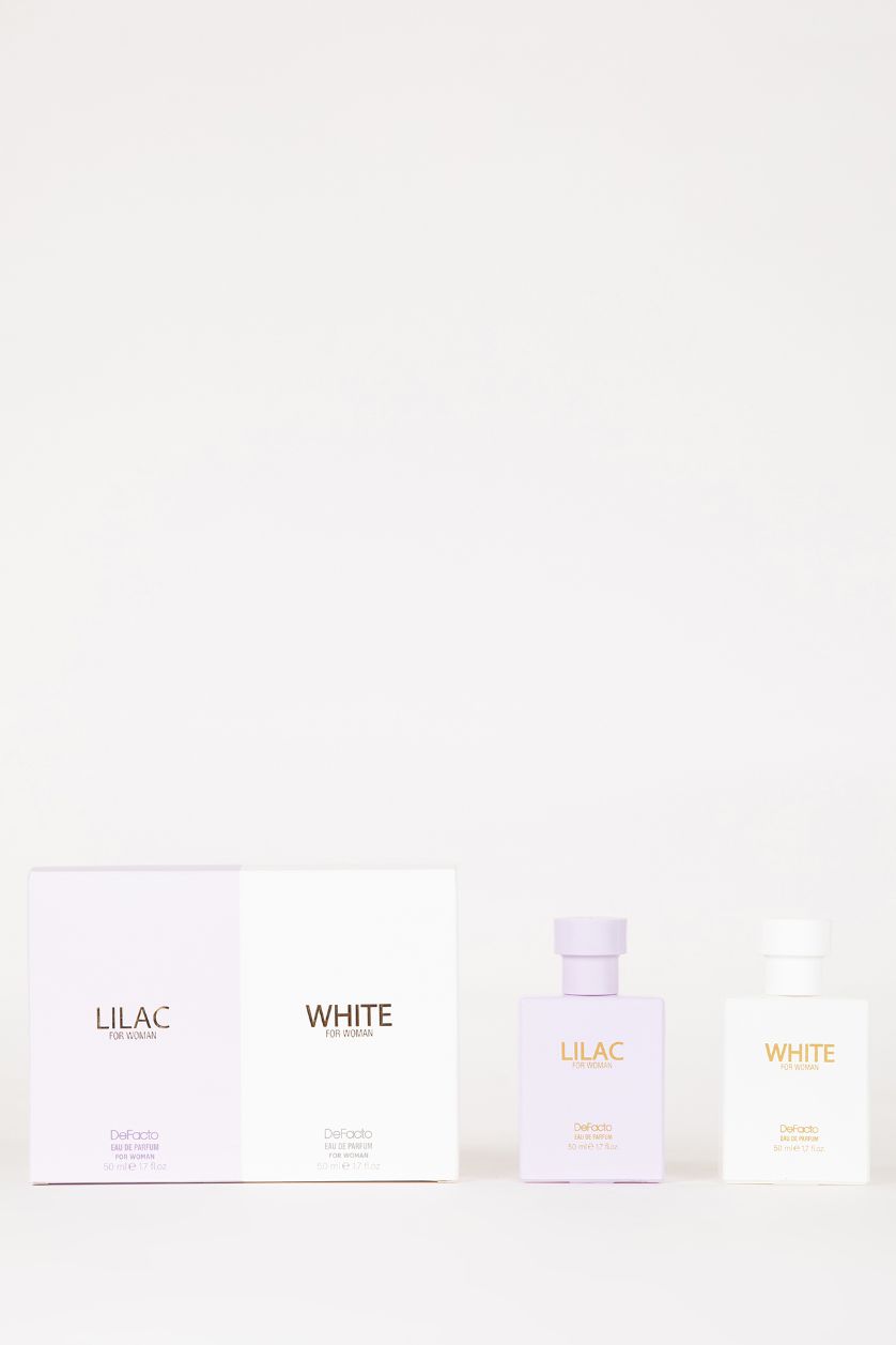 Kadın Açık Lila Lilac & White 2'li Set Kadın Parfüm 50 ml