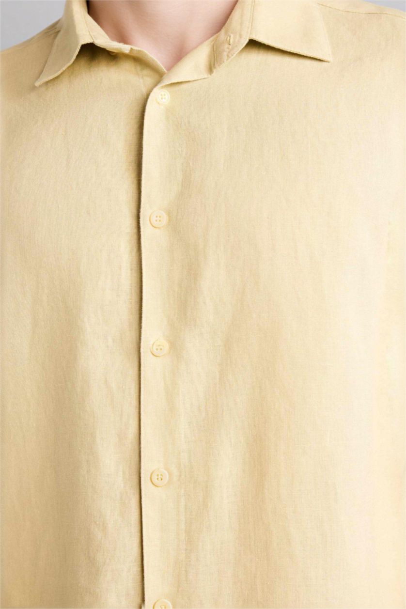 MAN Beige Man Long Sleeve Shirt