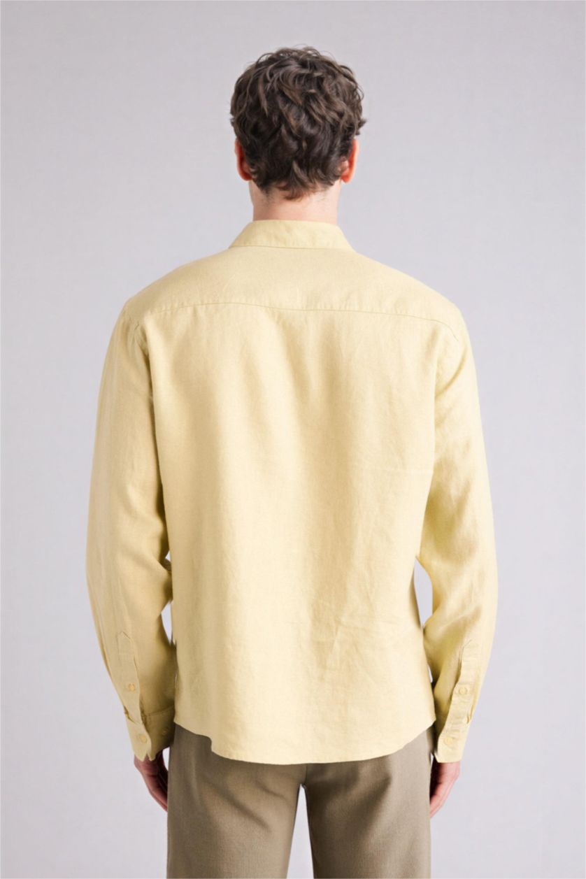 MAN Beige Man Long Sleeve Shirt
