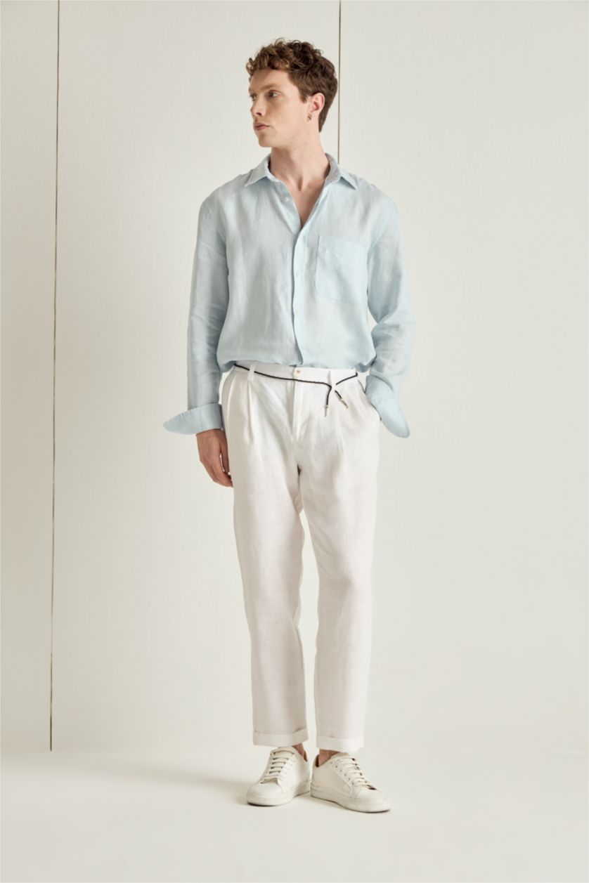 رجال اوف وايت Crop Trousers