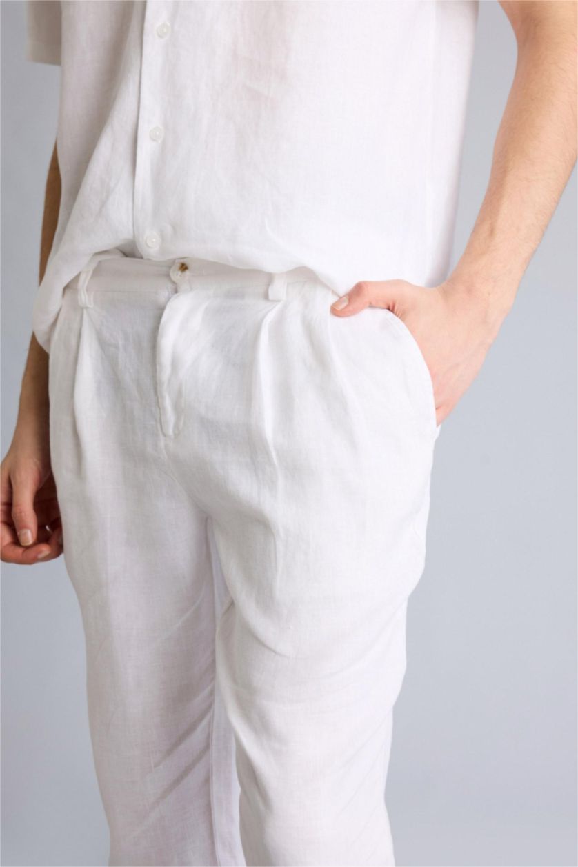 رجال اوف وايت Crop Trousers