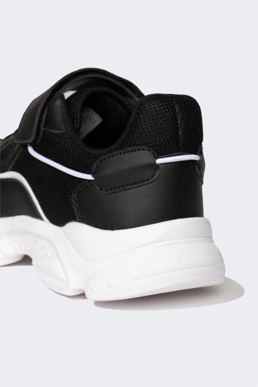 Kız Çocuk - Genç Kız Siyah Unisex Kalın Taban Spor Ayakkabı