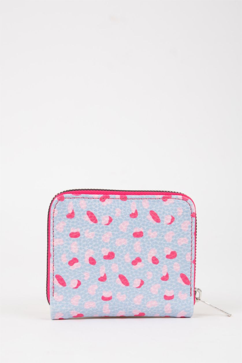 Kadın Karma Kadın Desenli Suni Deri Cüzdan