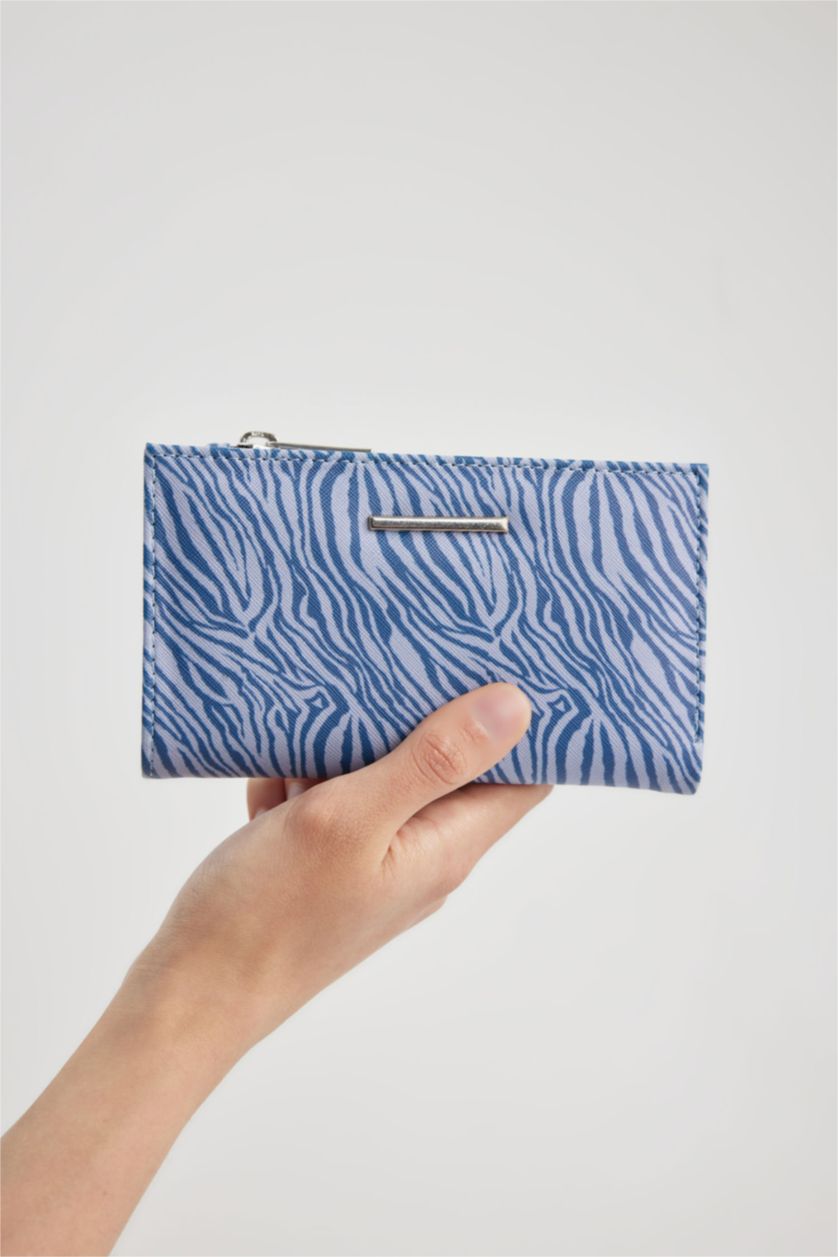 Kadın Jean Melanj Kadın Suni Deri Cüzdan