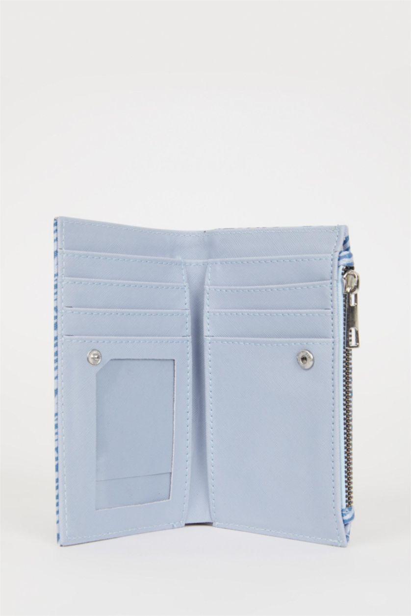 Kadın Jean Melanj Kadın Suni Deri Cüzdan