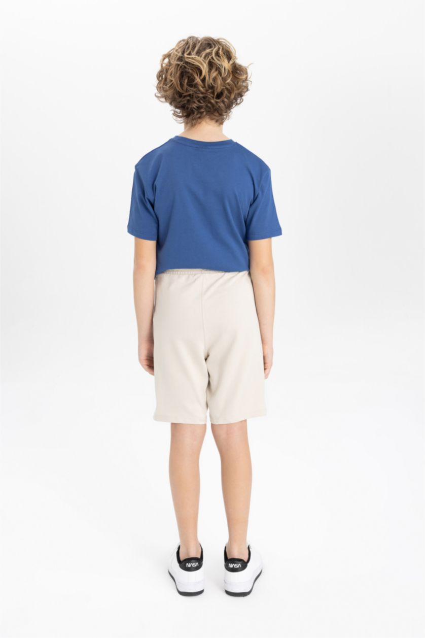 Erkek Çocuk - Genç Erkek Taş Erkek Çocuk Baskılı Şort