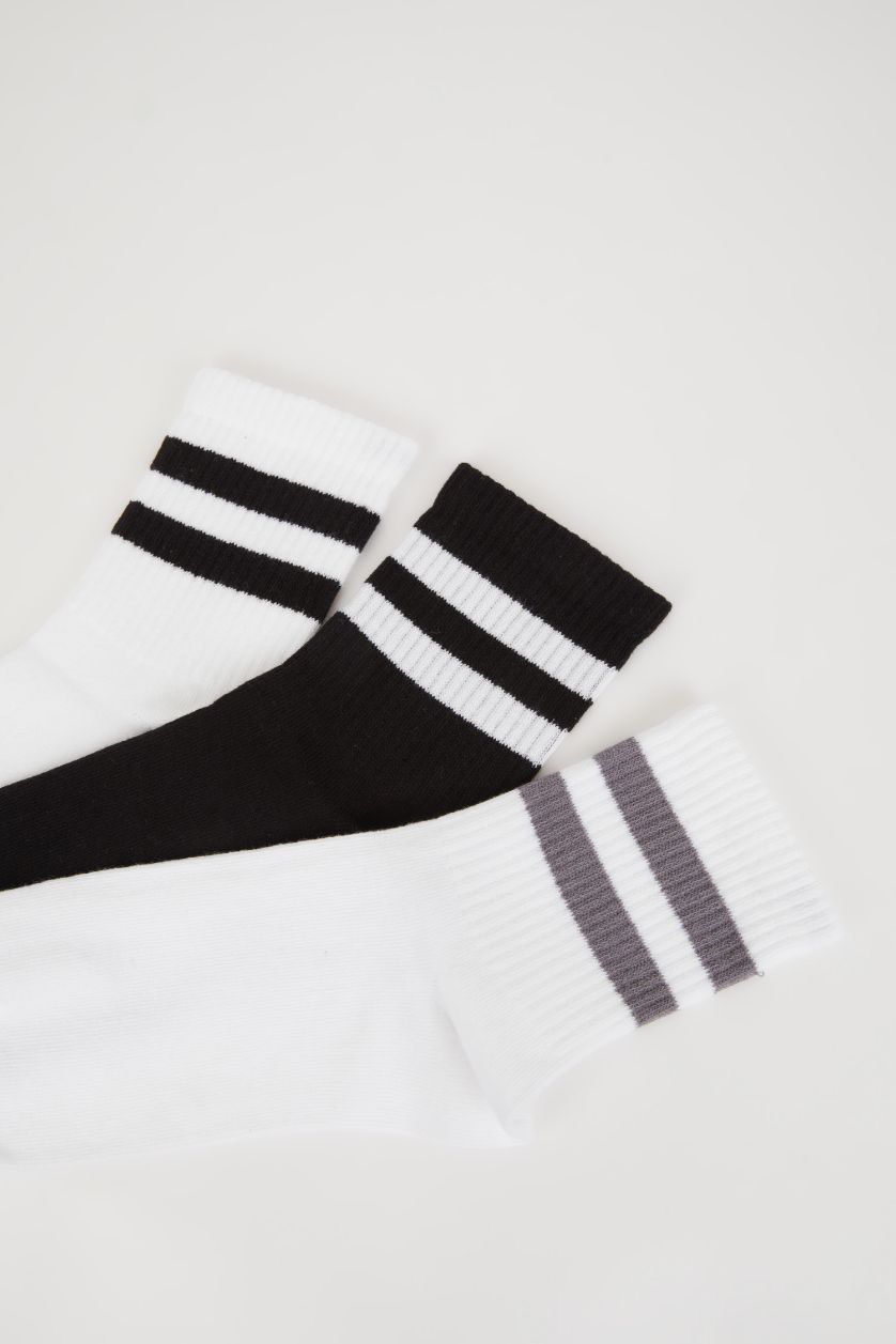 Мужчины Разноцветный Носки из хлопка для мужчин, 3 пары