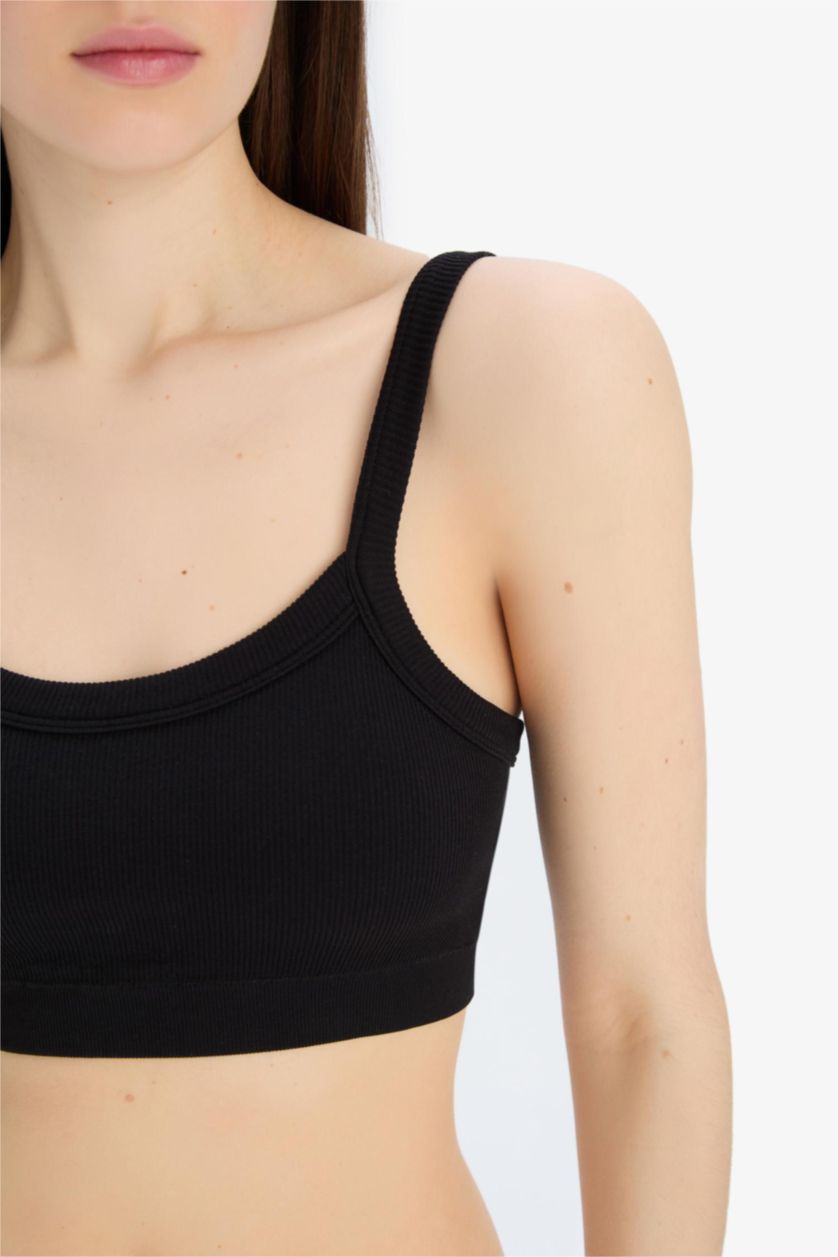 نساء أسود حمالة صدر برا ببطانة قابلة للإزالة من Fall in Love