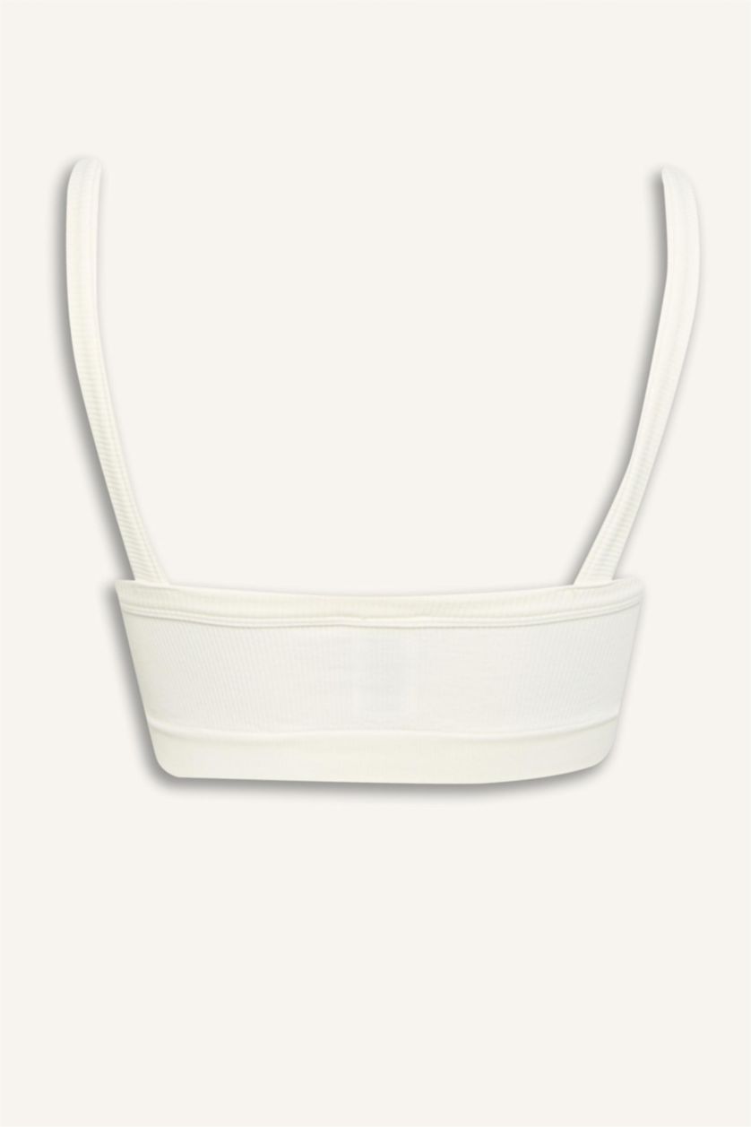 Kadın Kırık Beyaz Çıkarılabilir Pedli Seamless Bra