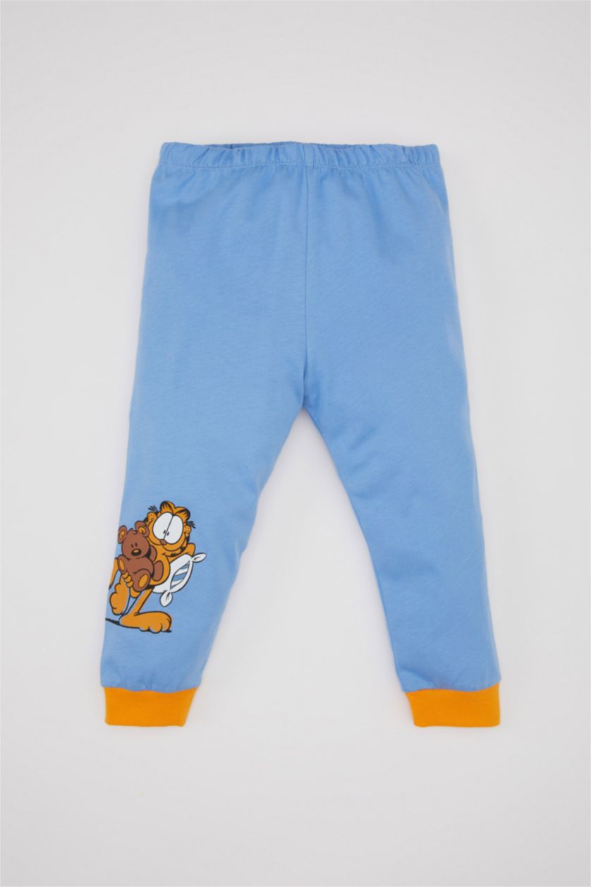 BÉBÉ GARÇON Écru Pyjama en coton imprimé Garfield à Manches Courtes pour BéBé Garçon
